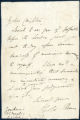 Charles Kean letter to Creighton, 1841 January