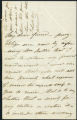 Fanny Kemble letter to Reverend William Henry Furness