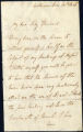 Sarah Siddons letter to Elizabeth Simon (Vernon), Lady Harcourt, February 15