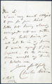 Charles Kean letter, 1852 February 1