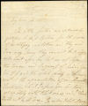 Sarah Siddons letter to an unidentified gentleman