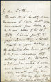 Charles Kean letter to Mr. Donne, 1860 March 25