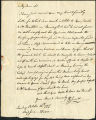 William Jewell letter to unknown correspondent, 1777 October 26