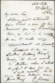 Charles Kean letter, 1860 September 28