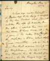 David Garrick letter to Robert Jephson, 1772 May 19