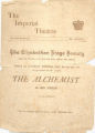 The Alchemist program, 1902 July