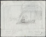 Drawing of a tent for Richard III