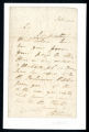 Richard Brinsley Sheridan letter to unnamed printer