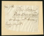 Dion Boucicault subscription and signature