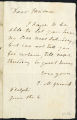 Eva Marie Garrick letter to Mrs. J. Henderson