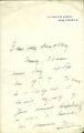 Henry Irving letter to Lady Dorothy Nevill, 1898 June 12