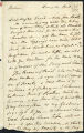 David Garrick letter to Mrs. Winch, 1777 April 8