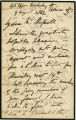 Charles Kean letter to Mr. Russell, 1862 August 09