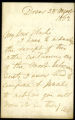 Michael William Balfe letter to James Robinson Planché, 1862 August 28