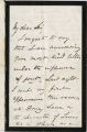 Charles Kean letter to Mr. Murch, 1862 February 04