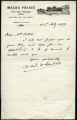 Arthur W. Pinero letter to Mrs. Edward Saker, 1898, July 22