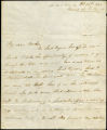 Henry Siddons letter to Harriet Siddons, 1826 October 30