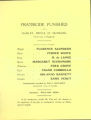 Fraticide Punished playbill, 1924 August