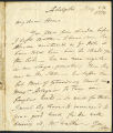 David Garrick letter to Reverend John Home, 1774 May 24
