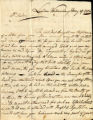 Spranger Barry letter to John Sowdon, 1752 May 27