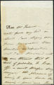 Fanny Kemble letter to Reverend William Furness