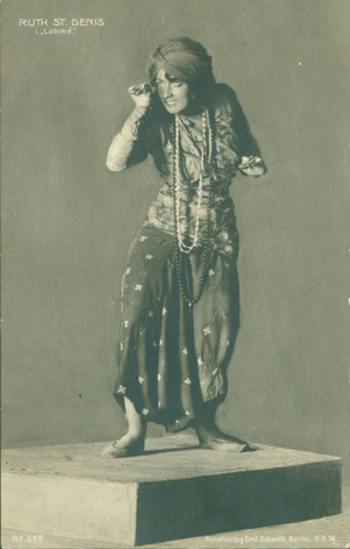 Ruth St. Denis in "Lakme"