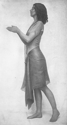 Ruth St. Denis as The Yogi