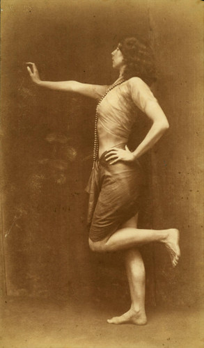 Ruth St. Denis as The Yogi