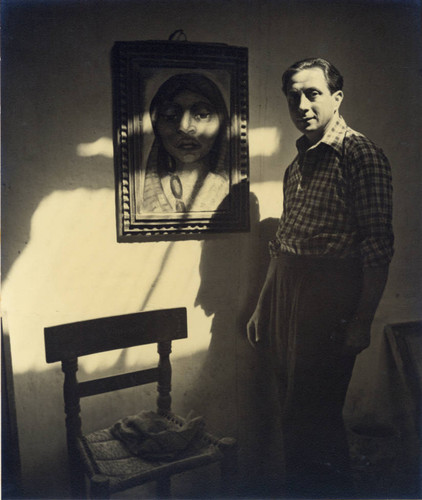 Portrait of an Artist (Edward Wolfe, London, England)