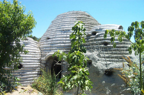 Earth Dome construction