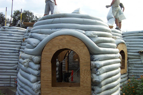 Glimpse of Earth Dome interior