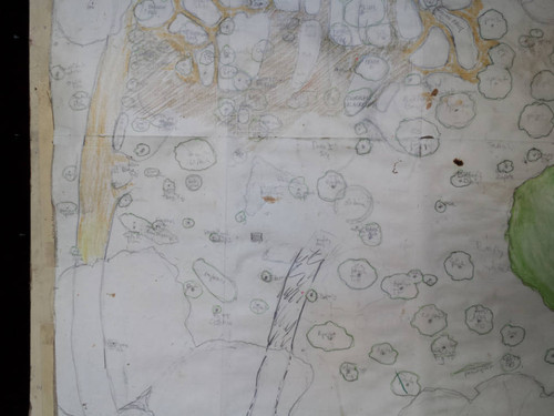 Map of Pomona college organic farm