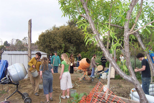 Group of students working