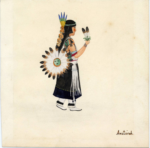 Pueblo woman dancer