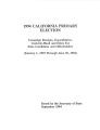 1994 Primary Election: Campaign Receipts, Expenditures, Cash-On-Hand, and Debts for State Candidates and Officeholders