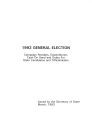 1992 General Election: Campaign Receipts, Expenditures, Cash On Hand and Debts For State Candidates and Officeholders