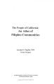 The People of California: An Atlas of Filipino Communities