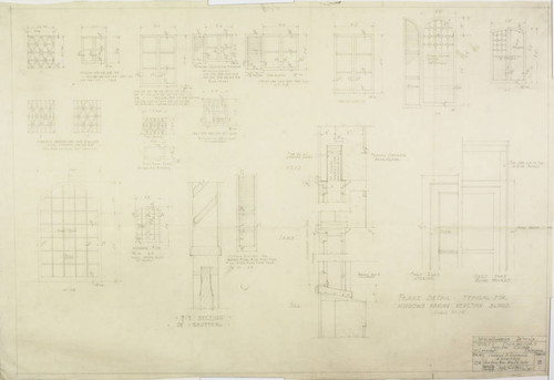 Miscellaneous details, sheet 8