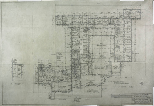 First floor plan, sheet 3