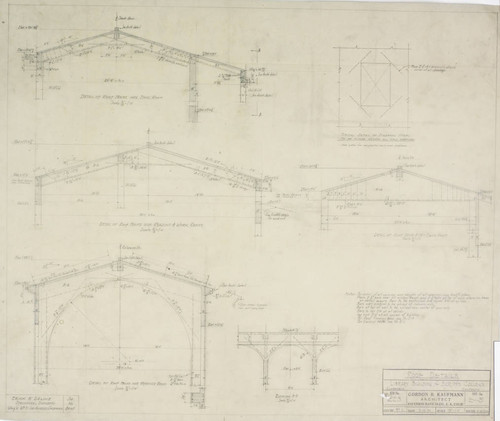 Roof details, sheet E-5