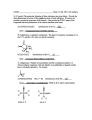 Chemistry 51, fall, 2005, fourth midterm exam, solutions