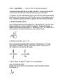 Chemistry 1b, spring, 2005, solutions to the third midterm examination