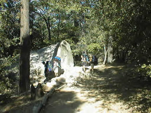 Last switchback before Humber Park