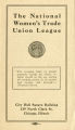 The national women's trade union league