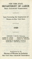 Laws governing the employment of women in New York State