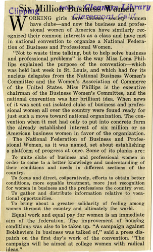 Six million business women