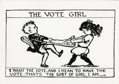 The vote girl