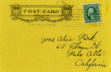 Postcard from James E. Harris to Alice Park