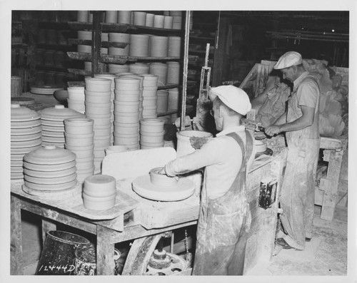 Interior of Panama Pottery