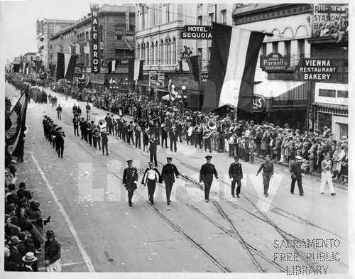 Parade down K Street between Eighth and Tenth Streets